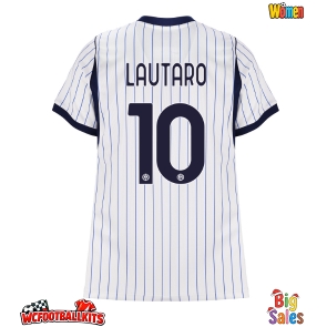 Inter Milan Lautaro Martinez #10 Replica Away Stadium Shirt for Women 2026-27 Short Sleeve